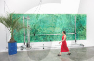 Alien Shores group exhibition at the White Cube Bermondsey, London, Great Britain 
Press photo call 
7th July 2025