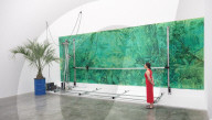 Alien Shores group exhibition at the White Cube Bermondsey, London, Great Britain 
Press photo call 
7th July 2025
