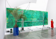 Alien Shores group exhibition at the White Cube Bermondsey, London, Great Britain 
Press photo call 
7th July 2025