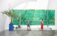 Alien Shores group exhibition at the White Cube Bermondsey, London, Great Britain 
Press photo call 
7th July 2025