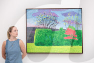 Alien Shores group exhibition at the White Cube Bermondsey, London, Great Britain 
Press photo call 
7th July 2025