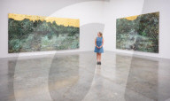 Alien Shores group exhibition at the White Cube Bermondsey, London, Great Britain 
Press photo call 
7th July 2025