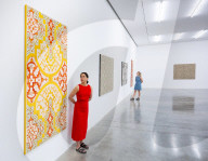 Alien Shores group exhibition at the White Cube Bermondsey, London, Great Britain 
Press photo call 
7th July 2025