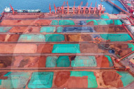 Iron Ore Import at Qingdao Port