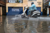Overnight Rain Caused Massive Waterlogging In Kolkata.