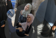 Funeral In Gaza For Victims Of Israeli Strikes