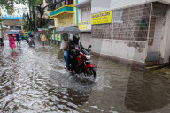 Overnight Rain Caused Massive Waterlogging In Kolkata.