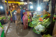 Overnight Rain Caused Massive Waterlogging In Kolkata.