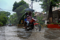 Overnight Rain Caused Massive Waterlogging In Kolkata.