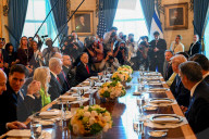 Netanyahu meets with Trump at the White House