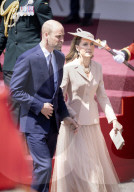 Die britischen Royals beim Staatsbesuch des französischen Präsidentenpaares in Grossbritannien, Tag 1