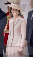 Die britischen Royals beim Staatsbesuch des französischen Präsidentenpaares in Grossbritannien, Tag 1