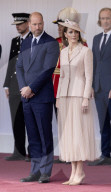 Die britischen Royals beim Staatsbesuch des französischen Präsidentenpaares in Grossbritannien, Tag 1