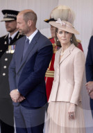 Die britischen Royals beim Staatsbesuch des französischen Präsidentenpaares in Grossbritannien, Tag 1