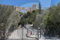 The Acropolis Of Athens Is Shut As Heatwave Peaks In Greece