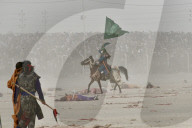 A Painful Reenactment Of The Karbala Incident In Nasiriyah.