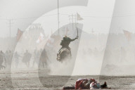 A Painful Reenactment Of The Karbala Incident In Nasiriyah.