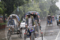 Monsoon Rain In Bangladesh