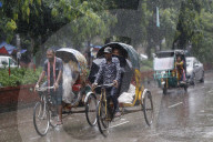 Monsoon Rain In Bangladesh