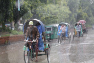 Monsoon Rain In Bangladesh
