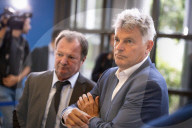 Representatives Of The Communist Party (PCF)  Met With The Ministers Of The French Government At The Ministry Of The Economy And Finance, In Bercy, Paris