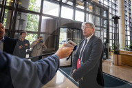 Eric Coquerel Met With Ministers Of The French Government At The Ministry Of The Economy And Finance, In Bercy, Paris