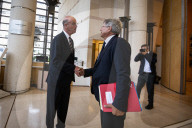 Eric Coquerel Met With Ministers Of The French Government At The Ministry Of The Economy And Finance, In Bercy, Paris