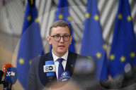Members Of European Council In Brussels 