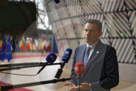 Members Of European Council In Brussels 