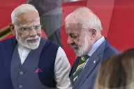 President Lula Receives Prime Minister Of The Republic Of India, Narendra Modi