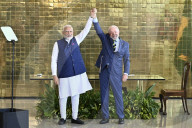 President Lula Receives Prime Minister Of The Republic Of India, Narendra Modi