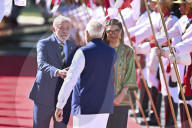 President Lula Receives Prime Minister Of The Republic Of India, Narendra Modi