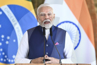 President Lula Receives Prime Minister Of The Republic Of India, Narendra Modi