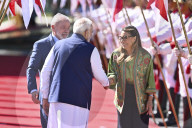 President Lula Receives Prime Minister Of The Republic Of India, Narendra Modi
