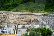 Massive Flood Hits Rasuwagadhi In Rasuwa, Nepal