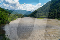 Massive Flood Hits Rasuwagadhi In Rasuwa, Nepal
