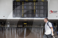 Cancelled Flights Showed On Flight Board