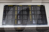 Cancelled Flights Showed On Flight Board