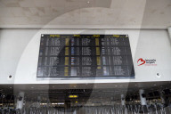 Cancelled Flights Showed On Flight Board