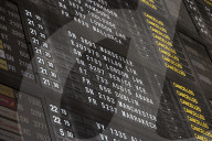 Cancelled Flights Showed On Flight Board