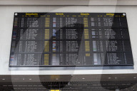 Cancelled Flights Showed On Flight Board