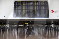 Cancelled Flights Showed On Flight Board