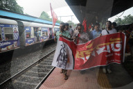 All India Strike In Kolkata, India