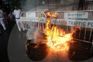 All India Strike In Kolkata, India