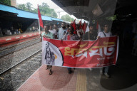 All India Strike In Kolkata, India