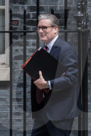 Keir Starmer Departs Downing Street For PMQs In London