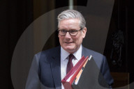 Keir Starmer Departs Downing Street For PMQs In London