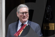 Keir Starmer Departs Downing Street For PMQs In London