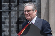 Keir Starmer Departs Downing Street For PMQs In London