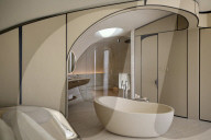 Luxury space-age looking Red Sea resort